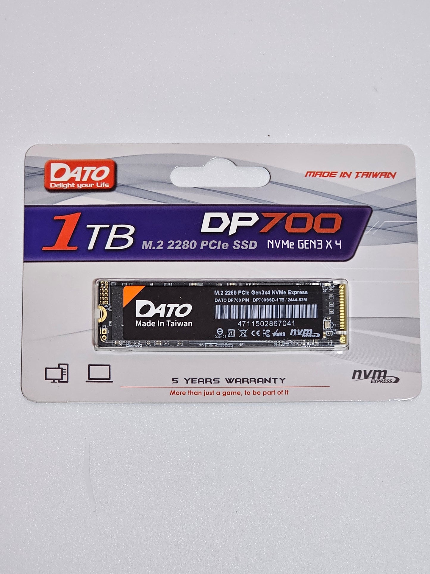 DATO 1TB DP700 M.2 NVMe SSD