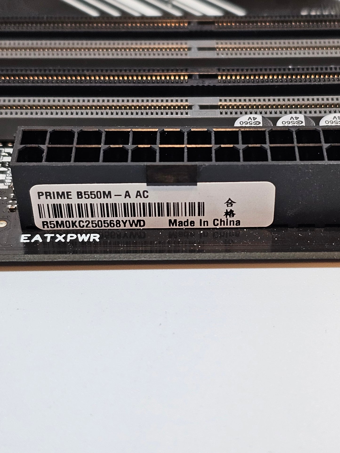 ASUS Prime B550M-A AC AMD AM4 3rd Gen Ryzen Micro ATX Motherboard -NOT WORKING-