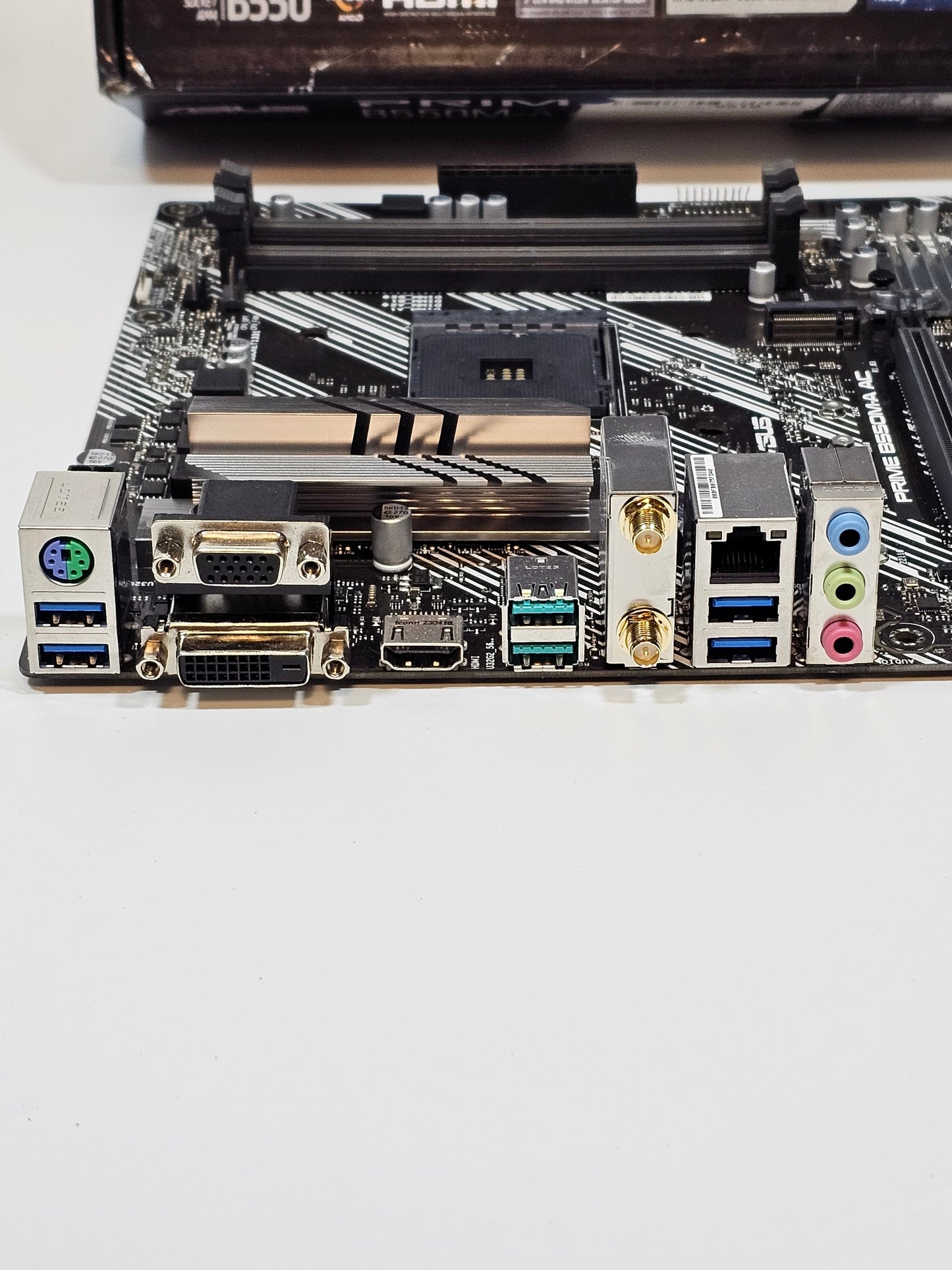 ASUS Prime B550M-A AC AMD AM4 3rd Gen Ryzen Micro ATX Motherboard -NOT WORKING-