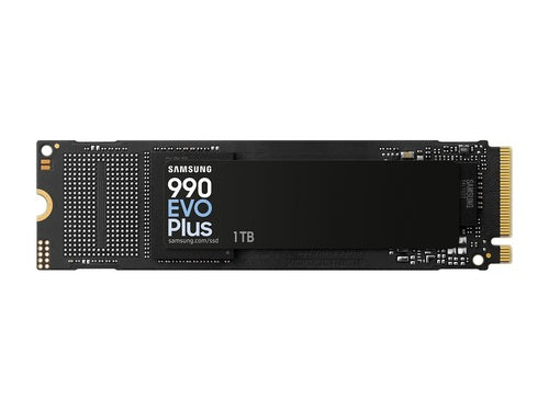 Samsung 990 EVO PLUS 1TB SSD PCIe Gen 4x4 Speeds 7,150 MB/s