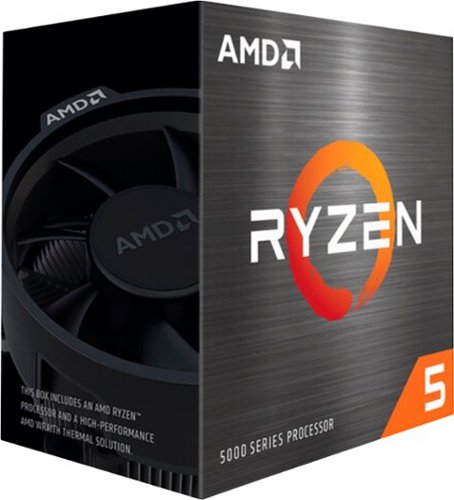 AMD Ryzen 5 5500 3.6 GHz Six-Core AM4 Processor Black