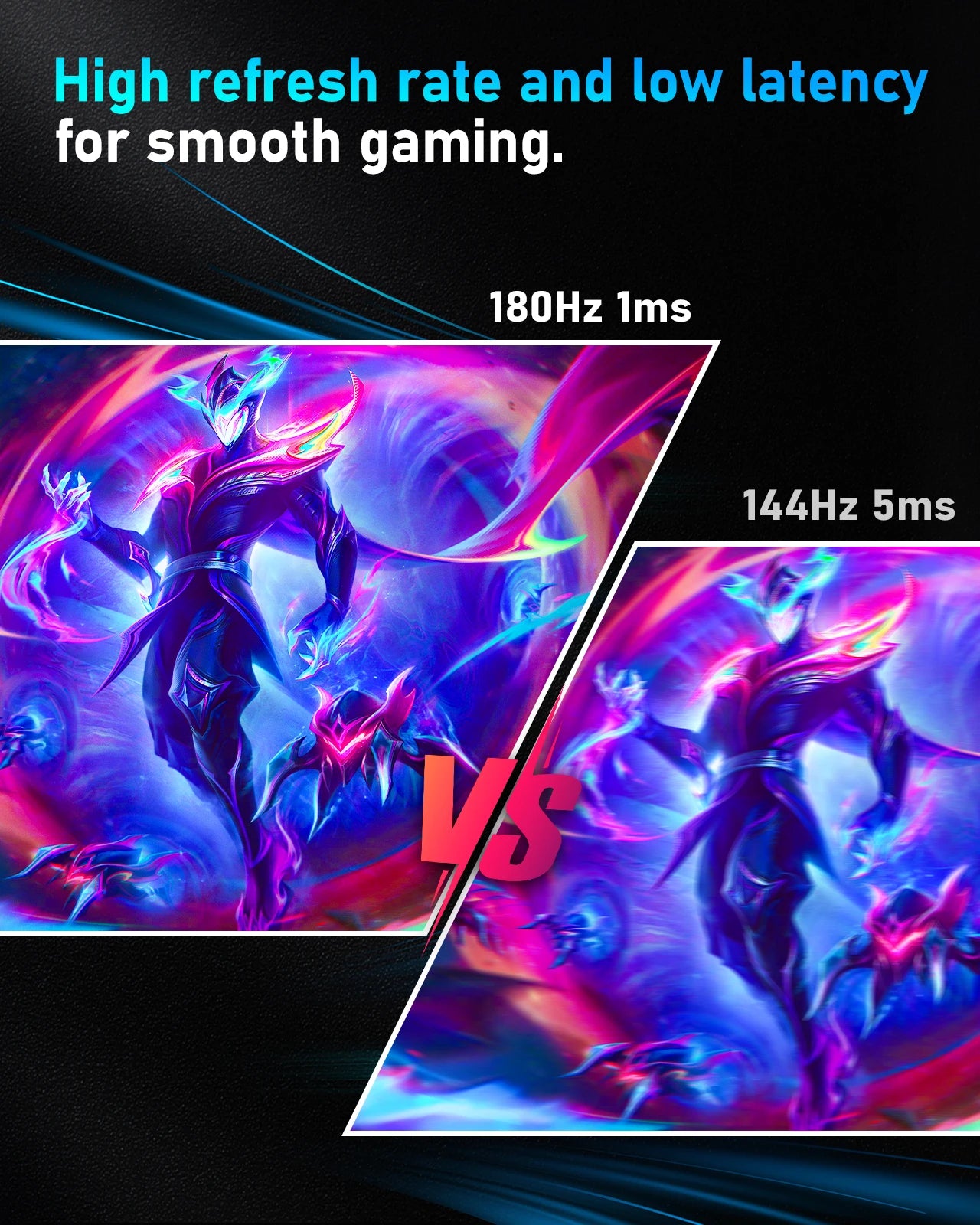 FYHXele 24-Inch 180Hz Gaming Monitor