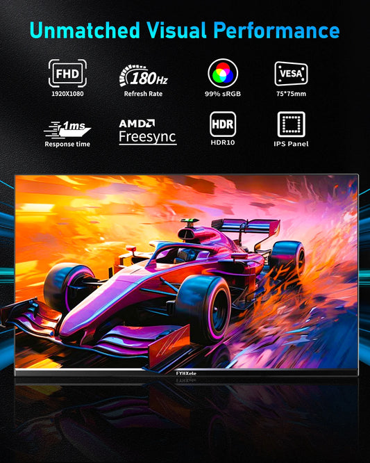 FYHXele 24-Inch 180Hz Gaming Monitor