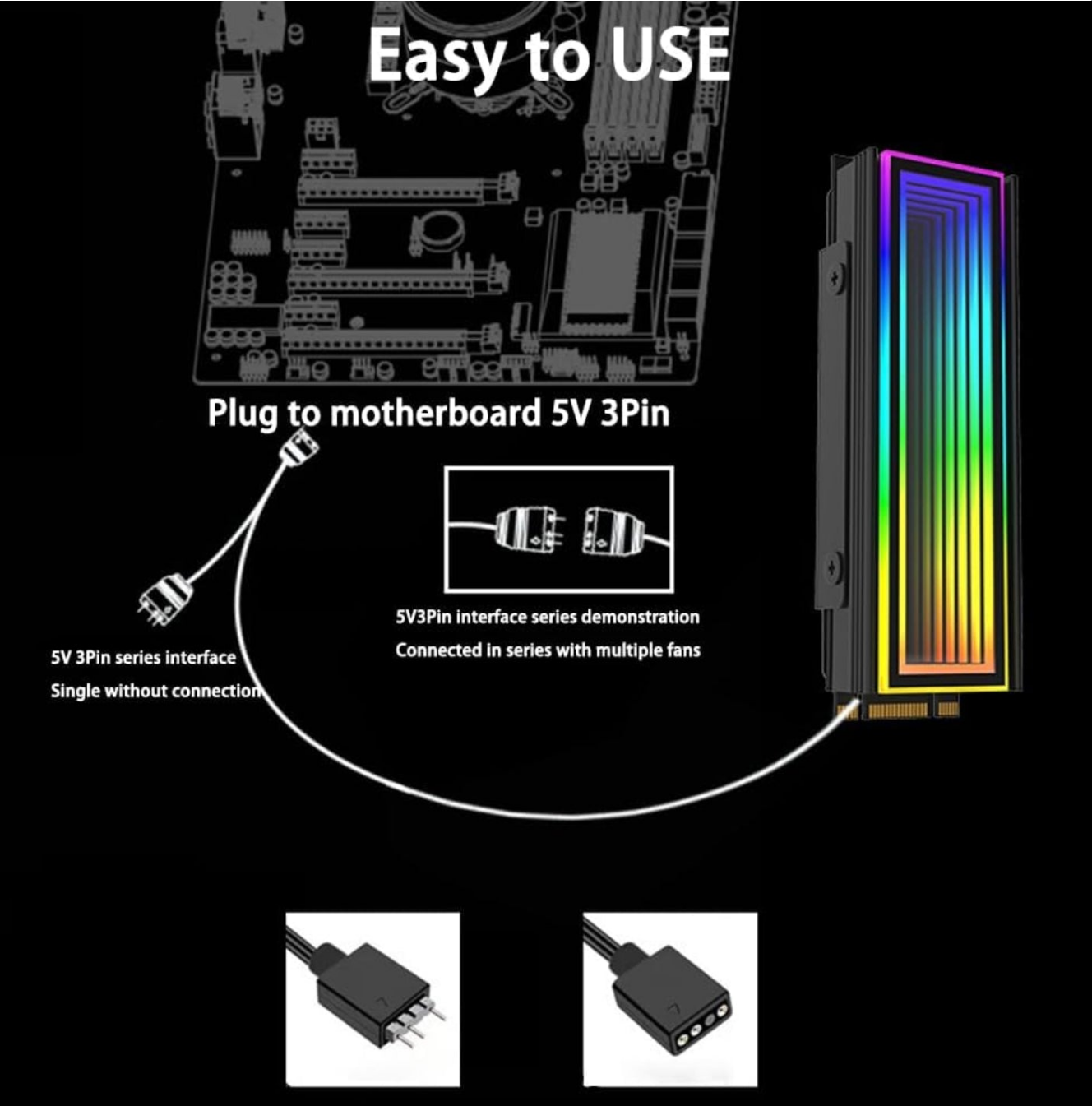 Infinity Lens ARGB NVMe M.2 Heatsink