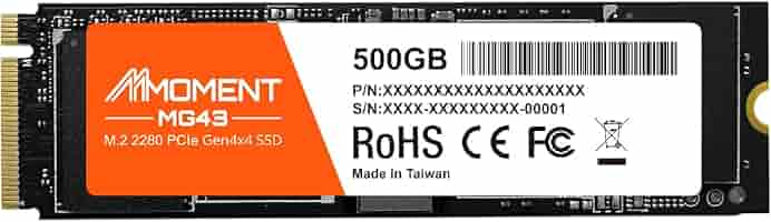 Moment MG43 500GB M.2 SSD