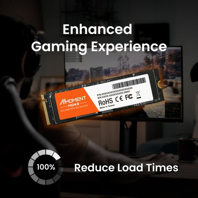 Moment MG43 500GB M.2 SSD