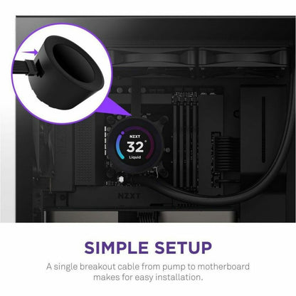 NZXT Kraken Elite 280mm CPU Liquid Cooler with 2.36" LCD