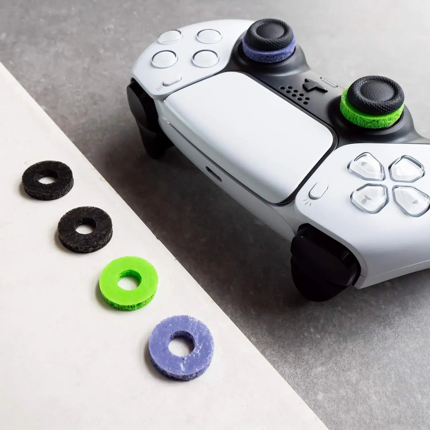 Freek Galaxy High-Rise Analog Thumb Grips for PS5 & PS4 Controllers | FPS Precision Joystick Performance Caps