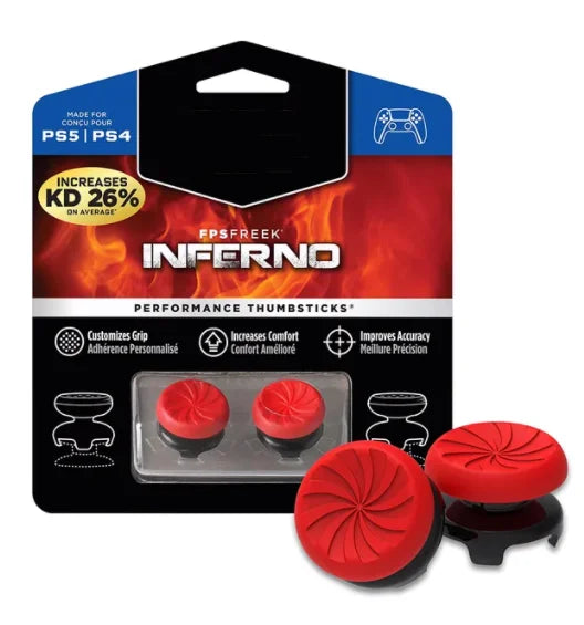 Freek Galaxy High-Rise Analog Thumb Grips for PS5 & PS4 Controllers | FPS Precision Joystick Performance Caps