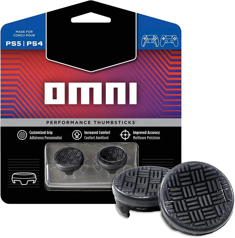 Freek Galaxy High-Rise Analog Thumb Grips for PS5 & PS4 Controllers | FPS Precision Joystick Performance Caps
