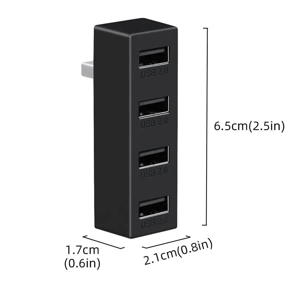 High-Speed USB 4-Port Hub for Xbox Series X|S – USB Converter & Expander Adapter