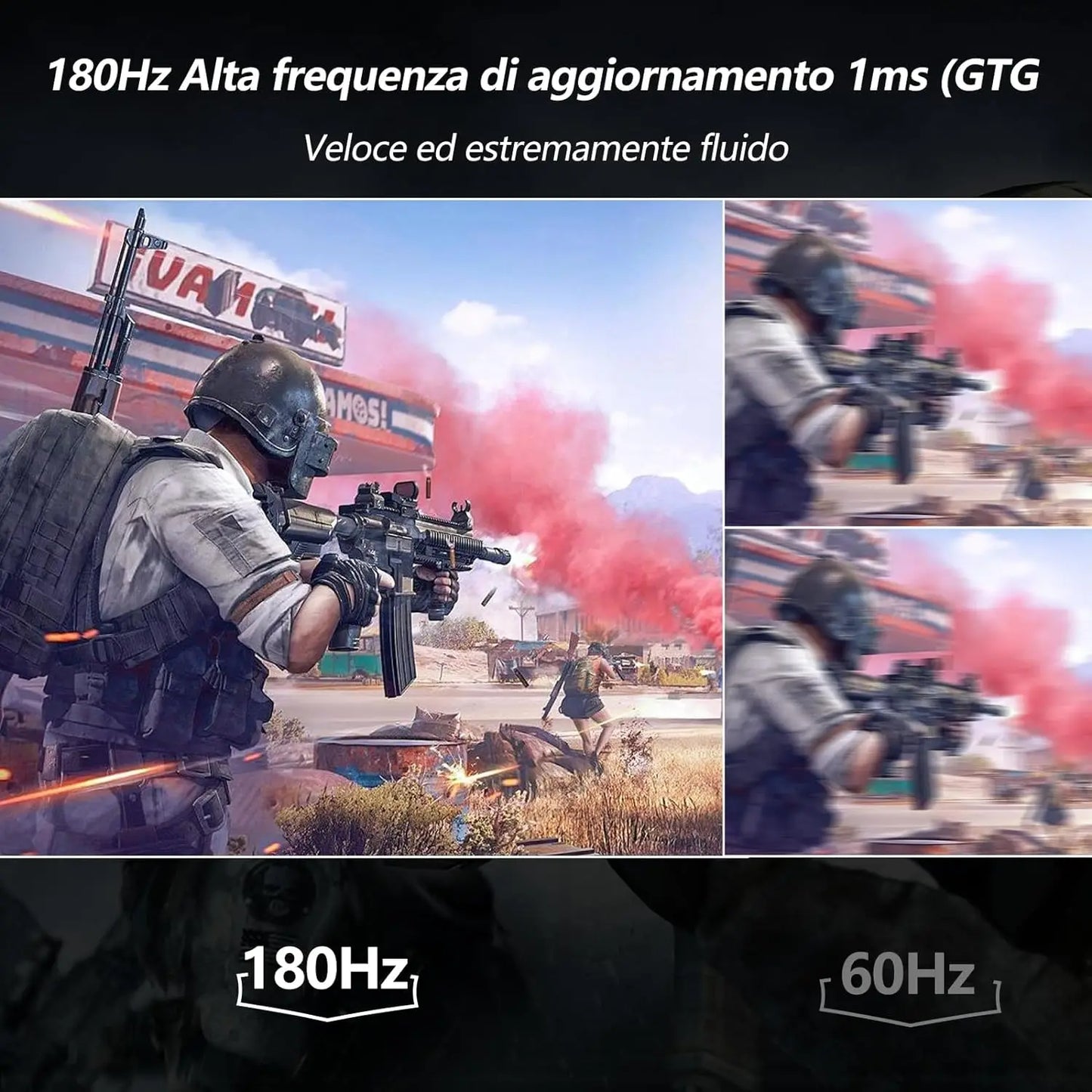 FYHXele 24-Inch 180Hz Gaming Monitor