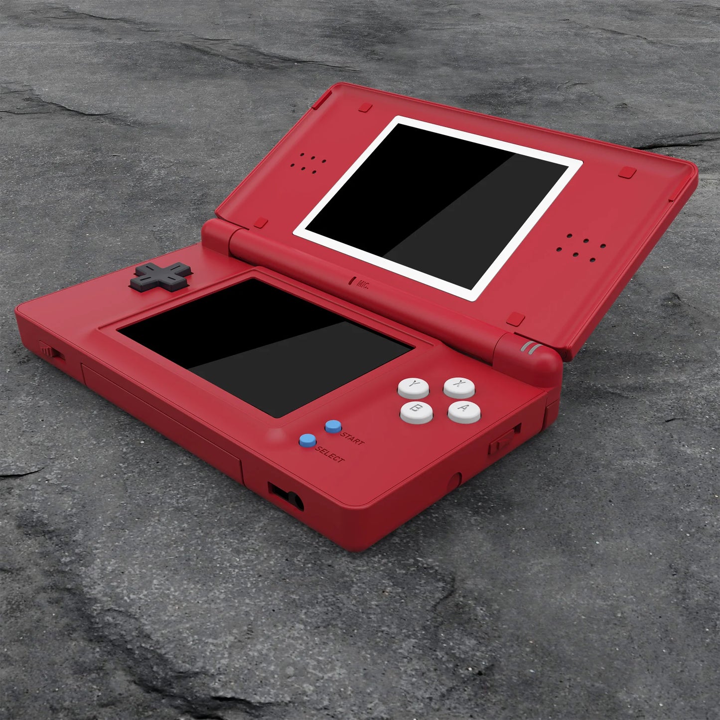 eXtremeRate Nintendo DS Lite Shell Monster Index – Full Housing Replacement Case with Buttons & Screen Lens