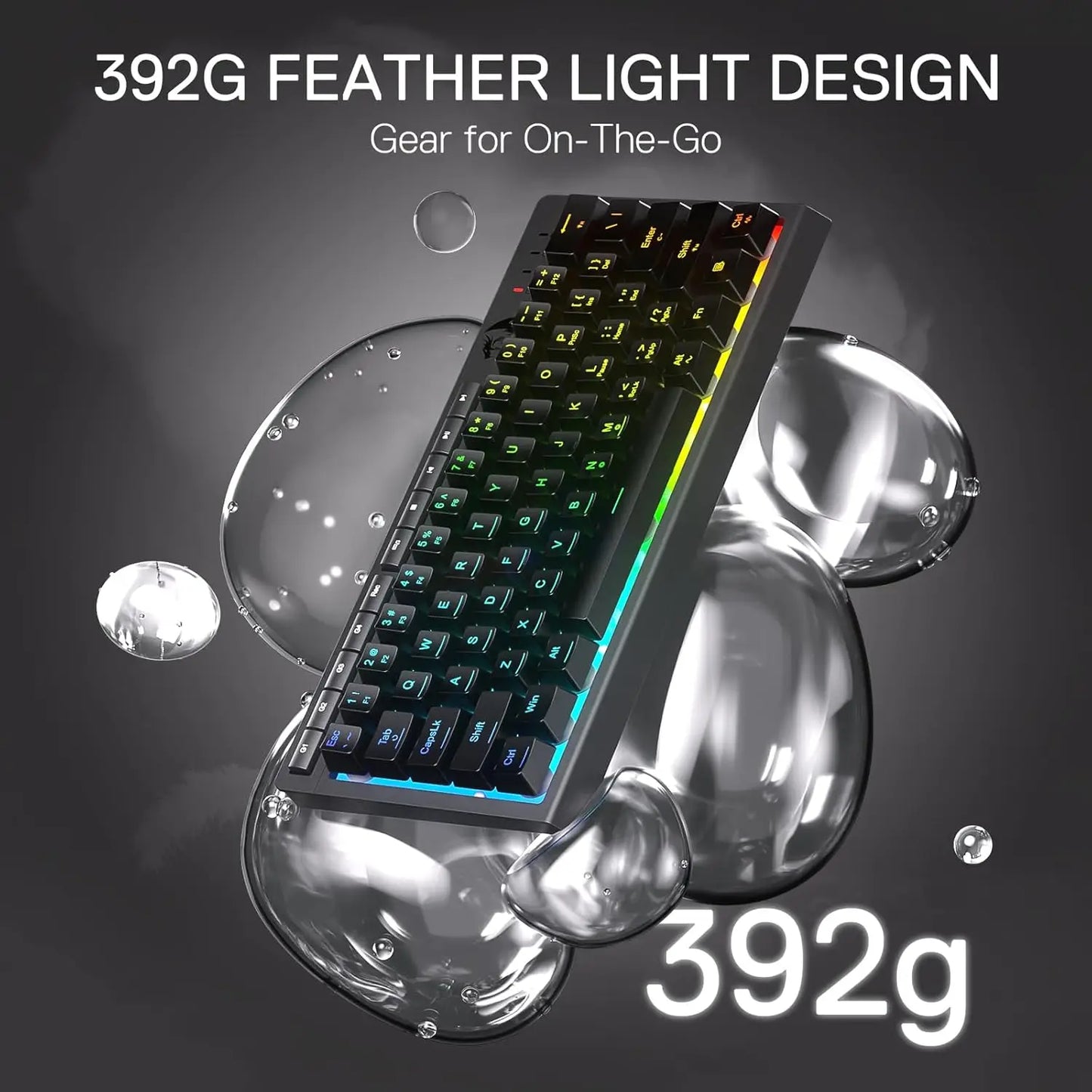 Redragon K522 60% Wired RGB Gaming Keyboard