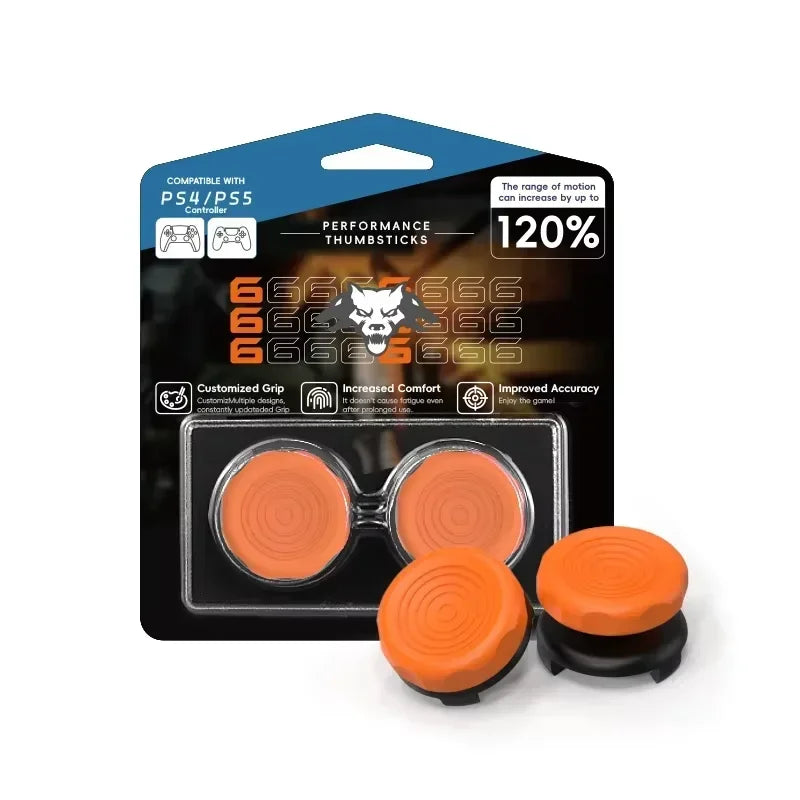 DATA FROG High-Rise Freeks Stick for PS4 PS5 Joystick Compatible with 8BitDo Ultimate PS4 PS5 Controller Performance Thumb Grips Stick
