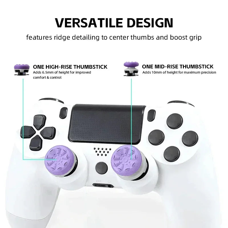 DATA FROG High-Rise Freeks Stick for PS4 PS5 Joystick Compatible with 8BitDo Ultimate PS4 PS5 Controller Performance Thumb Grips Stick