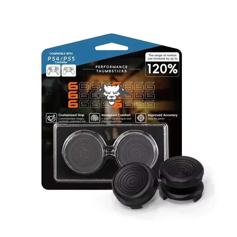 DATA FROG High-Rise Freeks Stick for PS4 PS5 Joystick Compatible with 8BitDo Ultimate PS4 PS5 Controller Performance Thumb Grips Stick