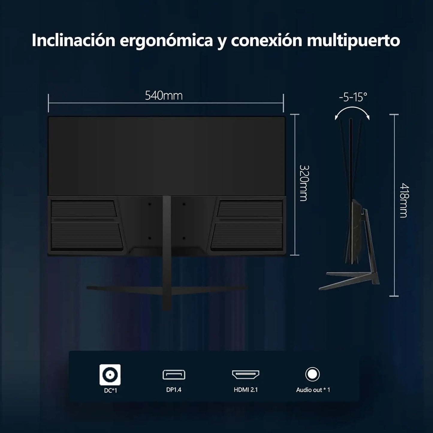 FYHXele 24-Inch 180Hz Gaming Monitor