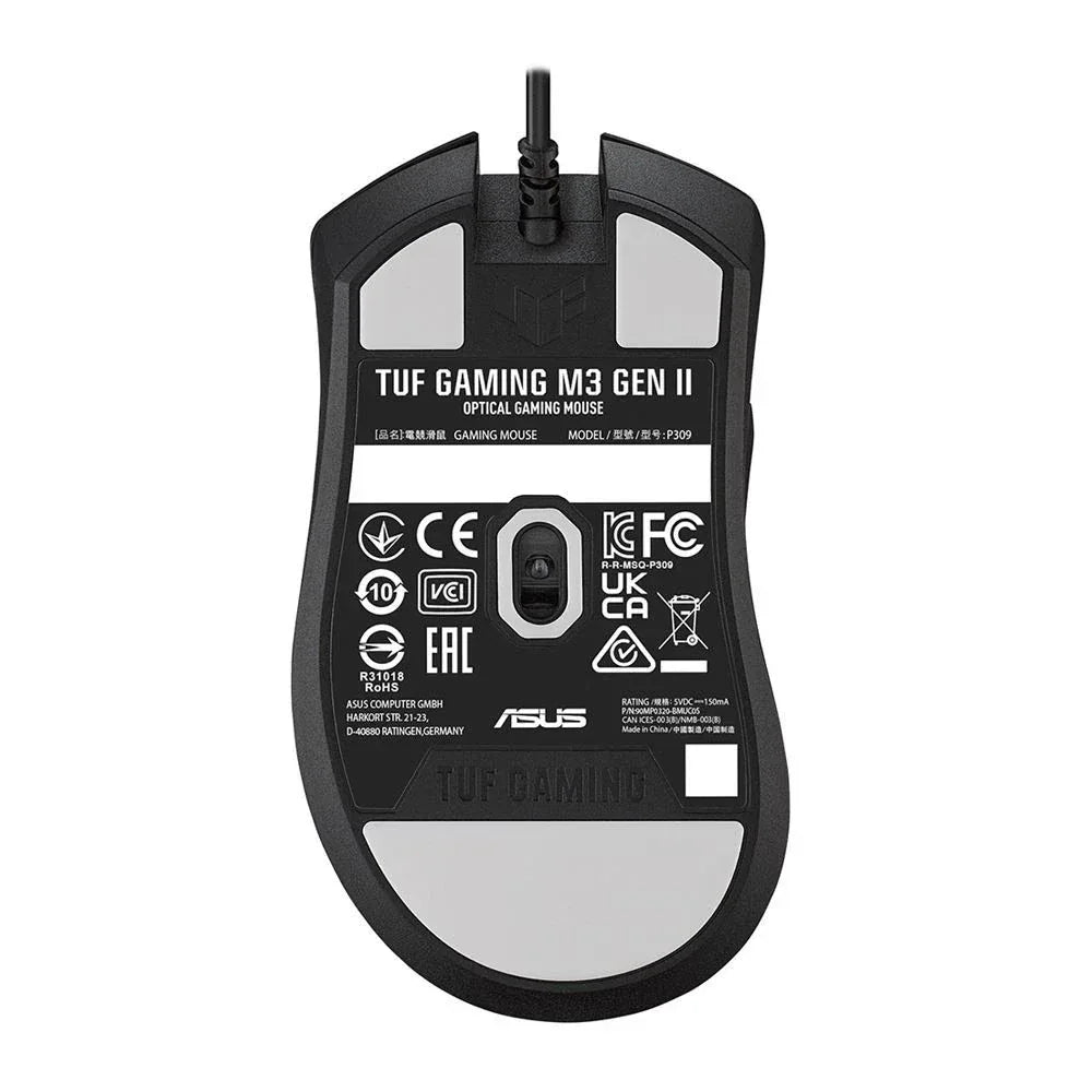 ASUS TUF Gaming M3 Gen II 8000 dpi Ultralight 59g Wired Gaming Mouse NEW SEALED - TechTastic Treasures
