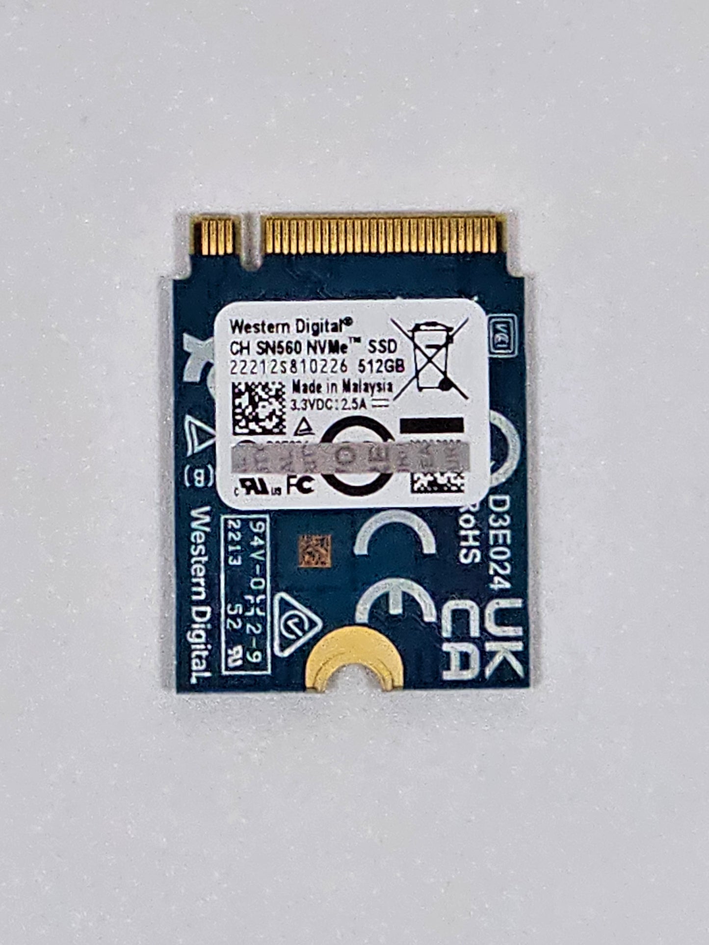 Original Xbox Series S Internal SSD 512GB/For Parts or Repair/Not Working