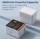 2-Pack Battery & LCD Dual Charger for Arlo Ultra, Ultra 2, Arlo Pro 3, Arlo Pro4