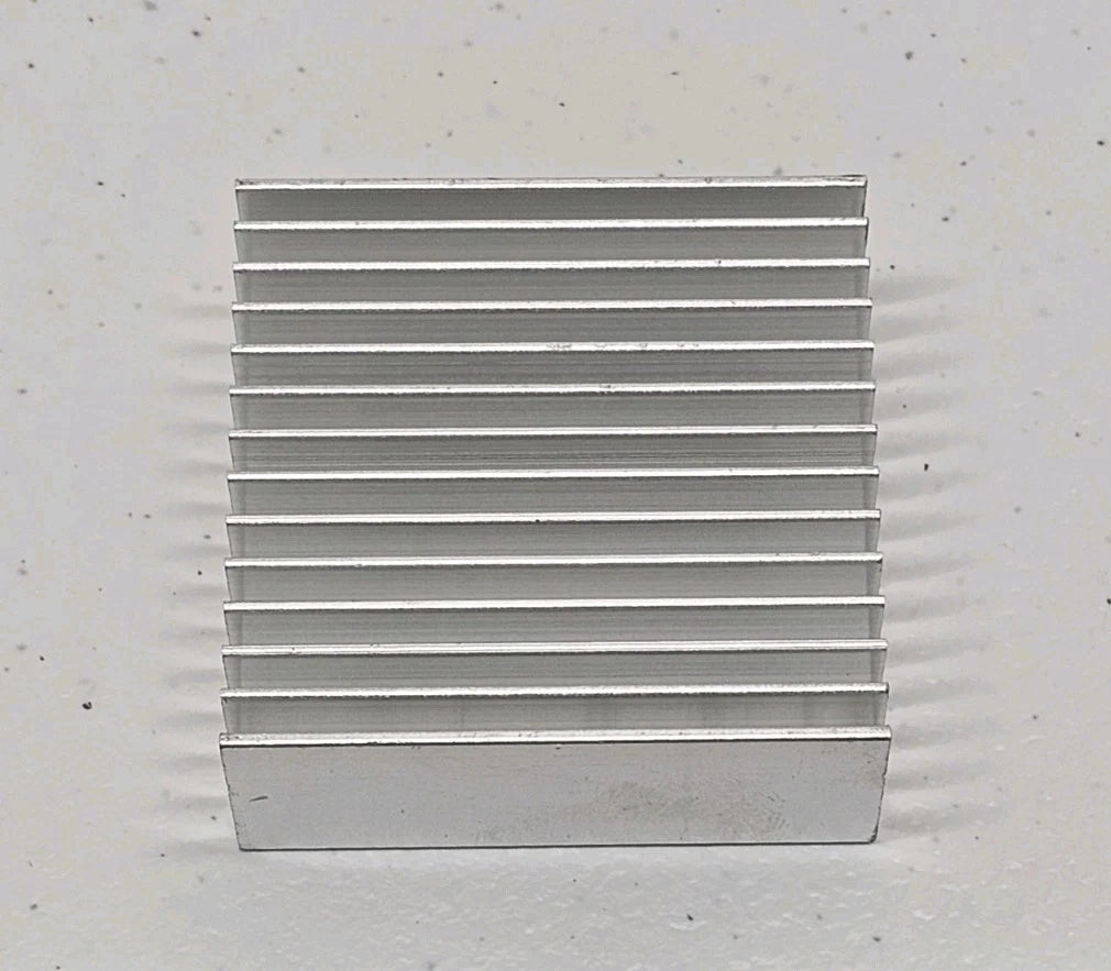 Aluminum Heatsink Chipset Radiator Cooling Fin 50mm (L) X 50mm (W) X 20mm (H)