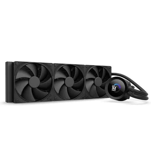 NZXT Kraken Plus 360 CPU Cooler 360mm Radiator with LCD - TechTastic Treasures
