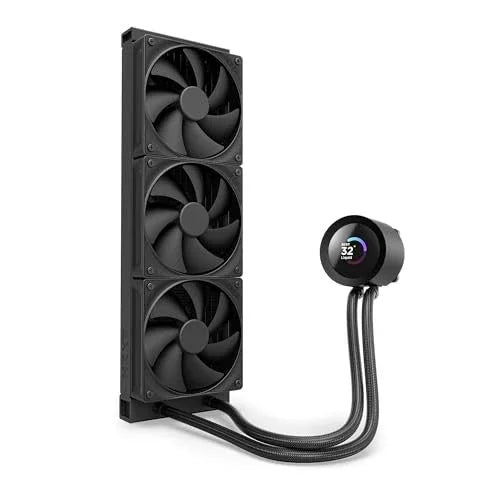 NZXT Kraken Plus 360 CPU Cooler 360mm Radiator with LCD - TechTastic Treasures