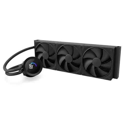 NZXT Kraken Plus 360 CPU Cooler 360mm Radiator with LCD - TechTastic Treasures