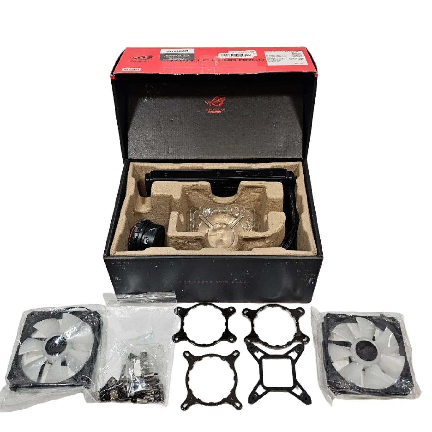 ASUS ROG Strix LC II 240 – AIO Liquid CPU Cooler (240mm Radiator) - TechTastic Treasures