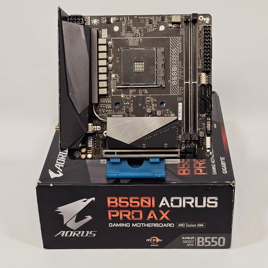 Gigabyte B550I AORUS PRO AX Mini-ITX Motherboard (AM4) – DOES NOT BOOT