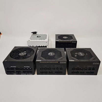 Lot of 5 PC Power Supplies – Corsair & Gigabyte – NOT WORKING (For Parts or Repair)