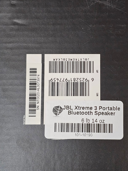 JBL Xtreme 3 Portable Bluetooth Speaker -BRAND NEW! – Waterproof Wireless Speaker with Powerful Bass