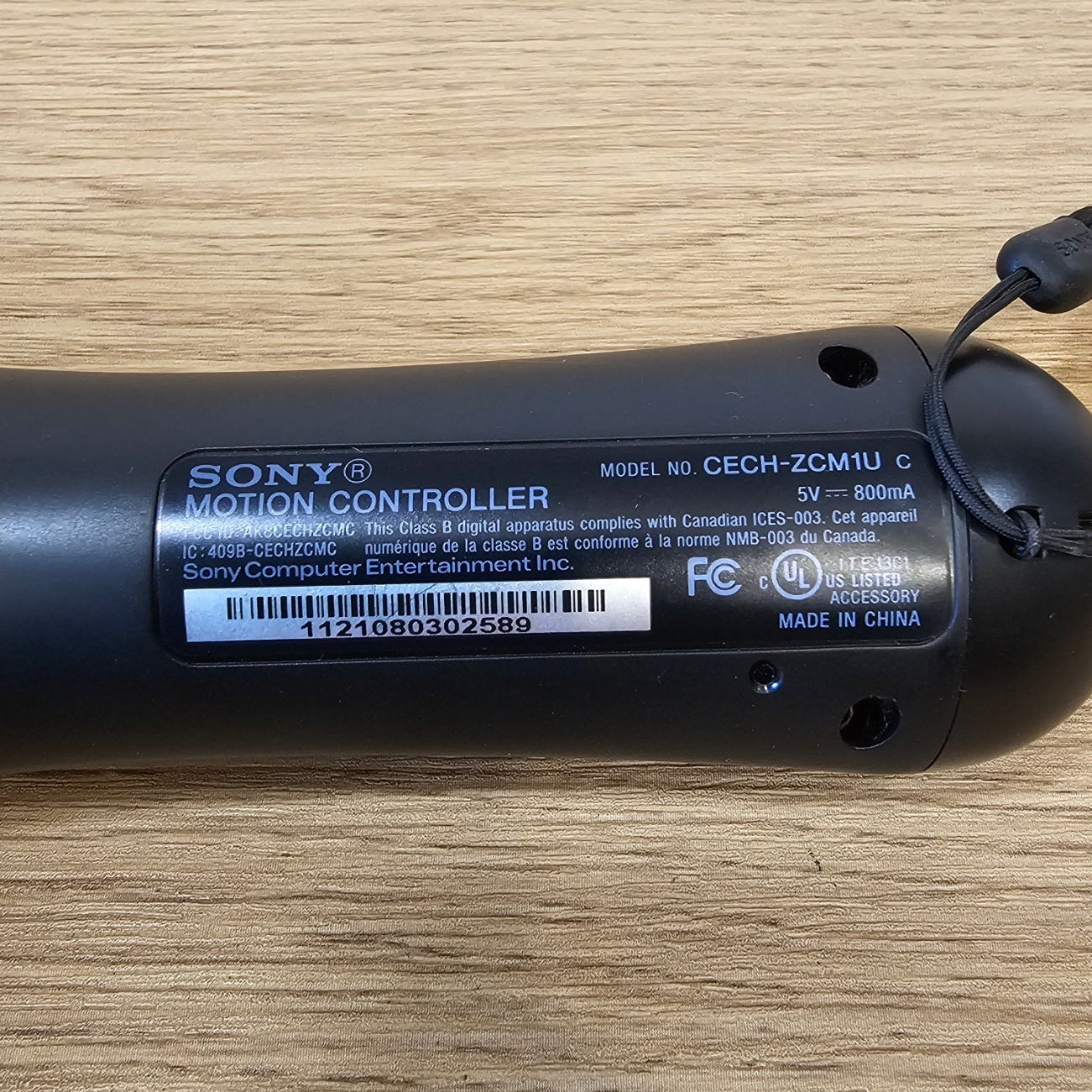 Sony PlayStation Move Motion Controller Used – Official PS3 PS4 PS VR Controller with USB Charging Cable