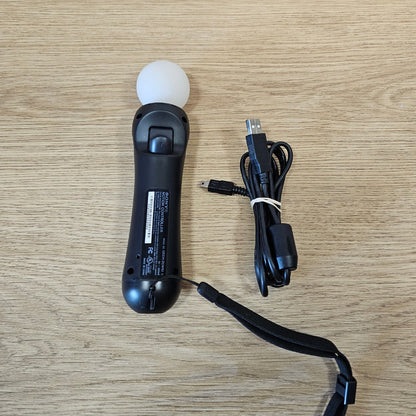 Sony PlayStation Move Motion Controller Used – Official PS3 PS4 PS VR Controller with USB Charging Cable