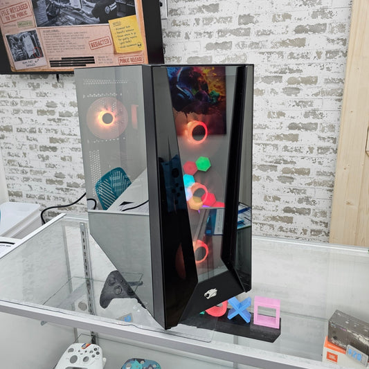 Custom Gaming PC Ryzen 7 5700 RTX 4060 8GB 16GB RAM 1TB NVMe SSD Windows 11 RGB Desktop