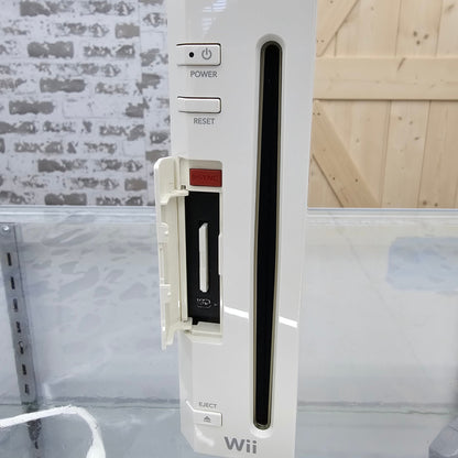Nintendo Wii White Console Bundle – Used with Controller, Cables & Sensor