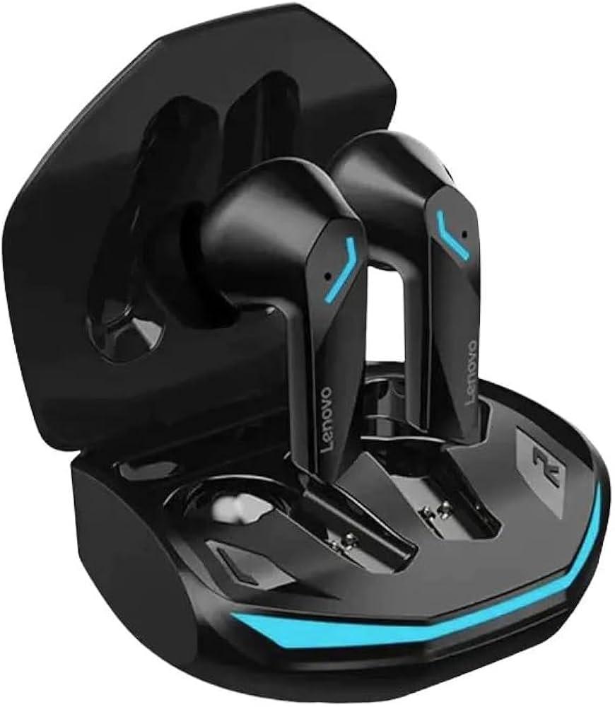 Lenovo GM2 Pro Wireless Gaming Earbuds – Touch Control, Bluetooth, HiFi Stereo