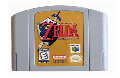 Legend of Zelda Ocarina of Time N64 Game Cartridge USA Version – English NTSC-U Retro Nintendo 64 Game