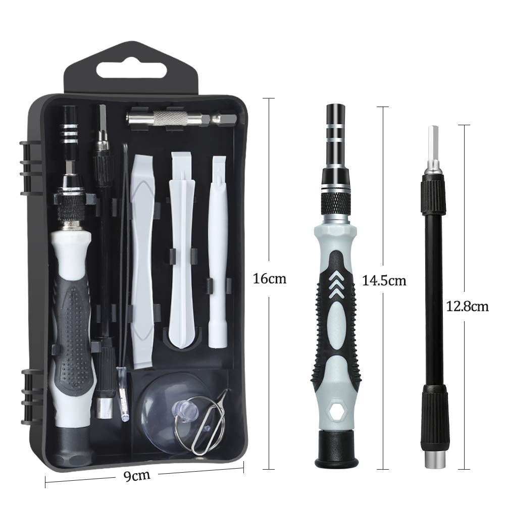 LIFEGOO 150 in 1 Precision Screwdriver Set – Magnetic Electronics Repair Tool Kit for PC, iPhone, PS5 & More