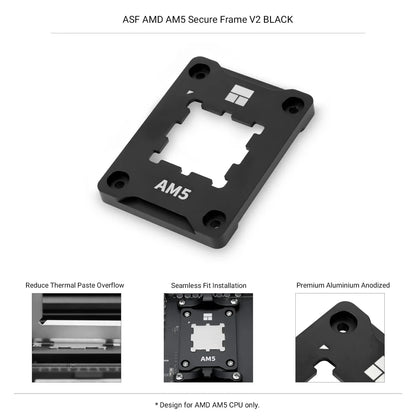 Thermalright AM5 / LGA 1700 Secure Frame V2 – Black | CPU Anti-Bending Holder - TechTastic Treasures