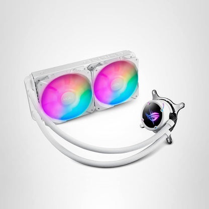 ASUS ROG Strix LC II 240 ARGB White Edition AIO Liquid CPU Cooler