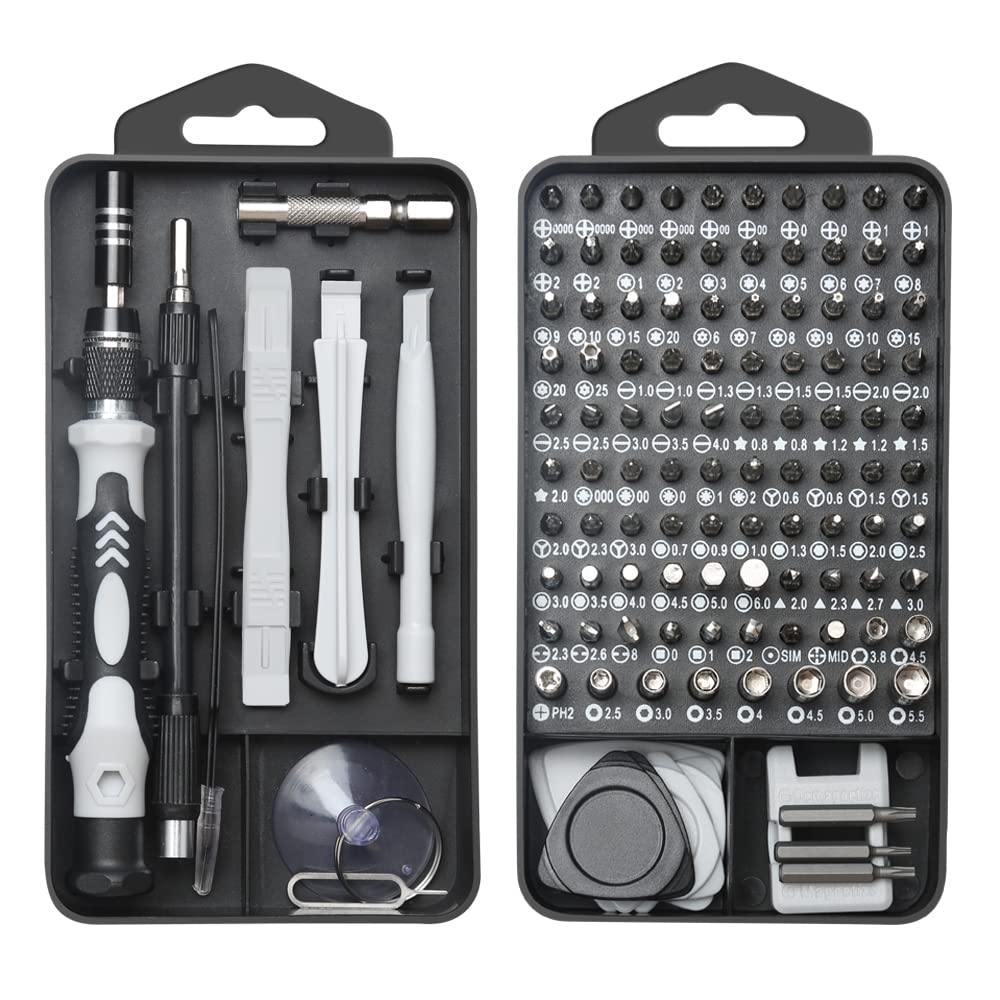 LIFEGOO 150 in 1 Precision Screwdriver Set – Magnetic Electronics Repair Tool Kit for PC, iPhone, PS5 & More