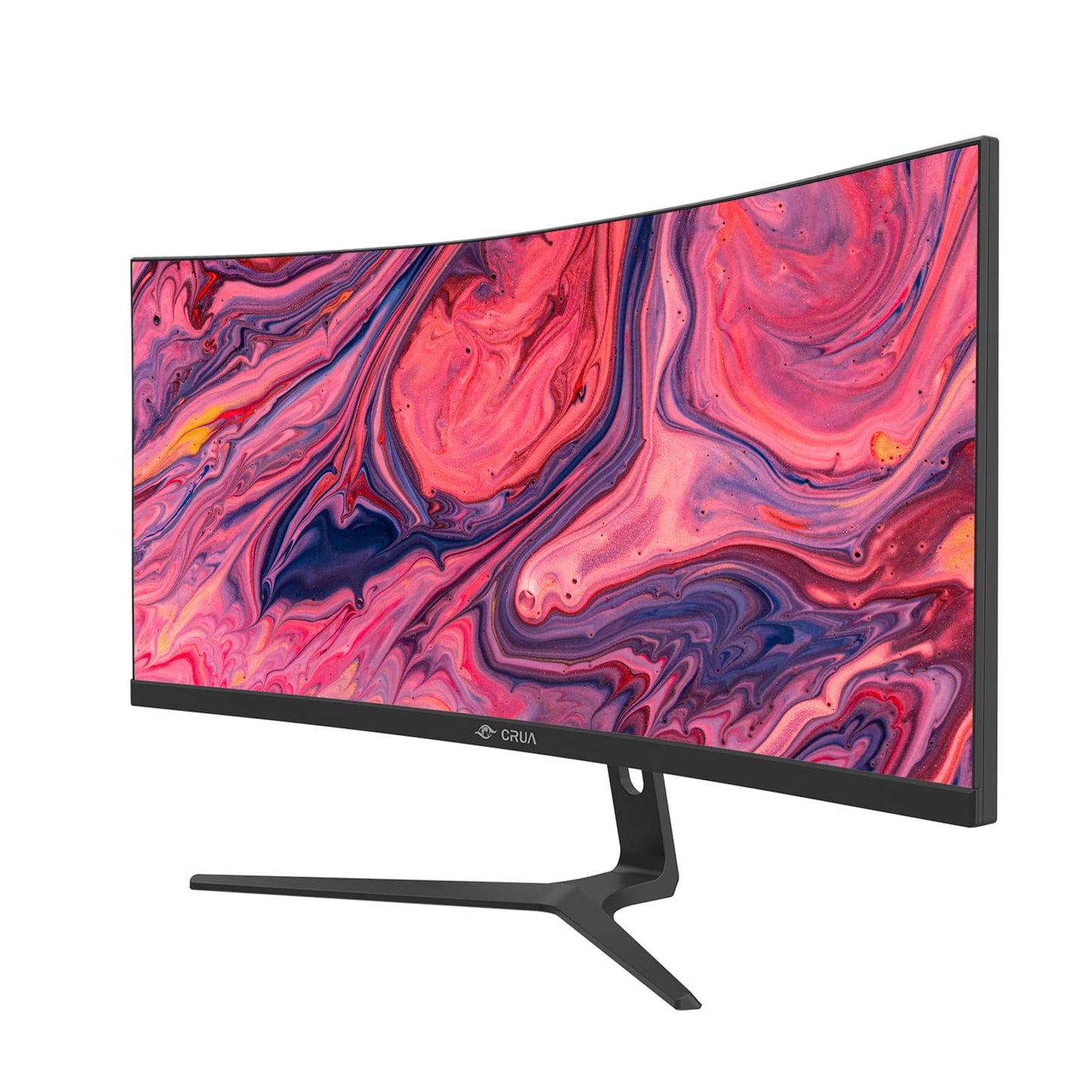 CRUA 34 Inch Curved Gaming Monitor 3440x1440 WQHD 165Hz Ultrawide 21:9 FreeSync HDMI DP 1500R