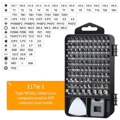 LIFEGOO 150 in 1 Precision Screwdriver Set – Magnetic Electronics Repair Tool Kit for PC, iPhone, PS5 & More