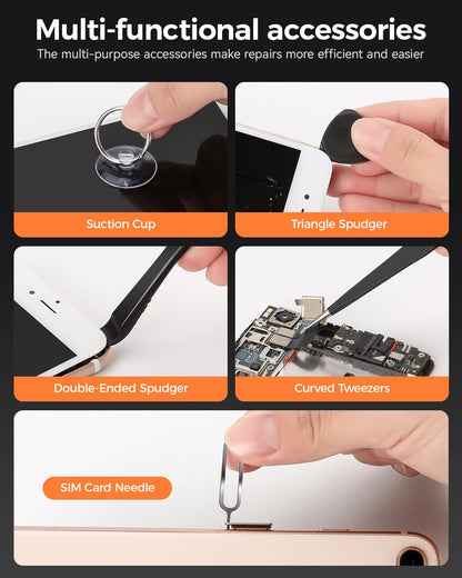 LIFEGOO 150 in 1 Precision Screwdriver Set – Magnetic Electronics Repair Tool Kit for PC, iPhone, PS5 & More