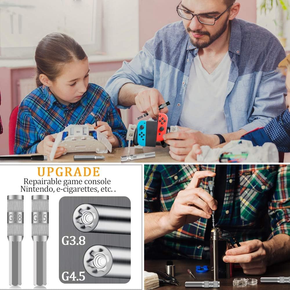 LIFEGOO 150 in 1 Precision Screwdriver Set – Magnetic Electronics Repair Tool Kit for PC, iPhone, PS5 & More