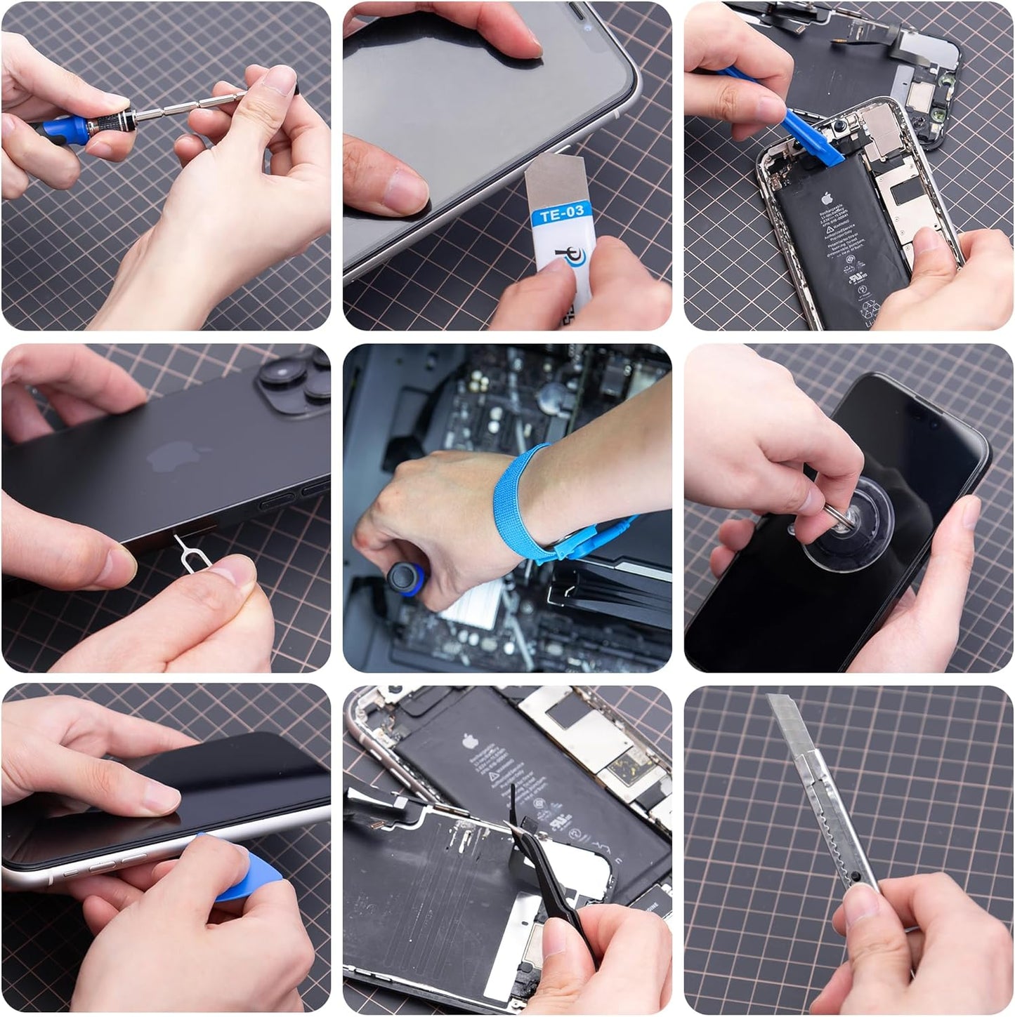 XOOL 82 in 1 Precision Screwdriver Set – Magnetic Electronics Repair Tool Kit with Flexible Shaft for PC, PS5 & iPhone