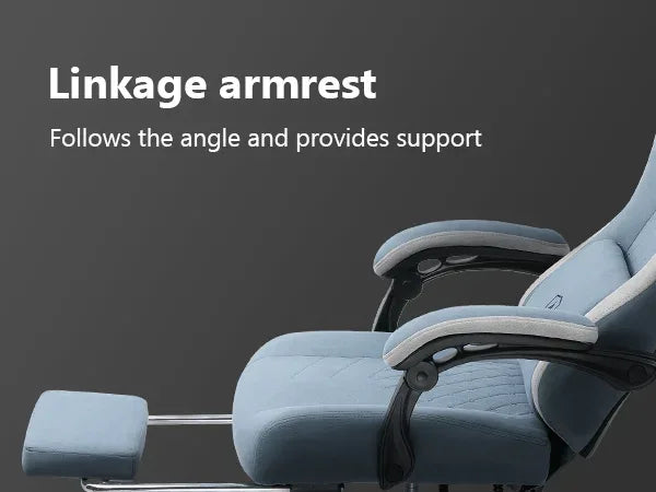 GTPLAYER Gaming Chair – Pocket Spring Cushion, Linkage Armrests & Footrest - TechTastic Treasures