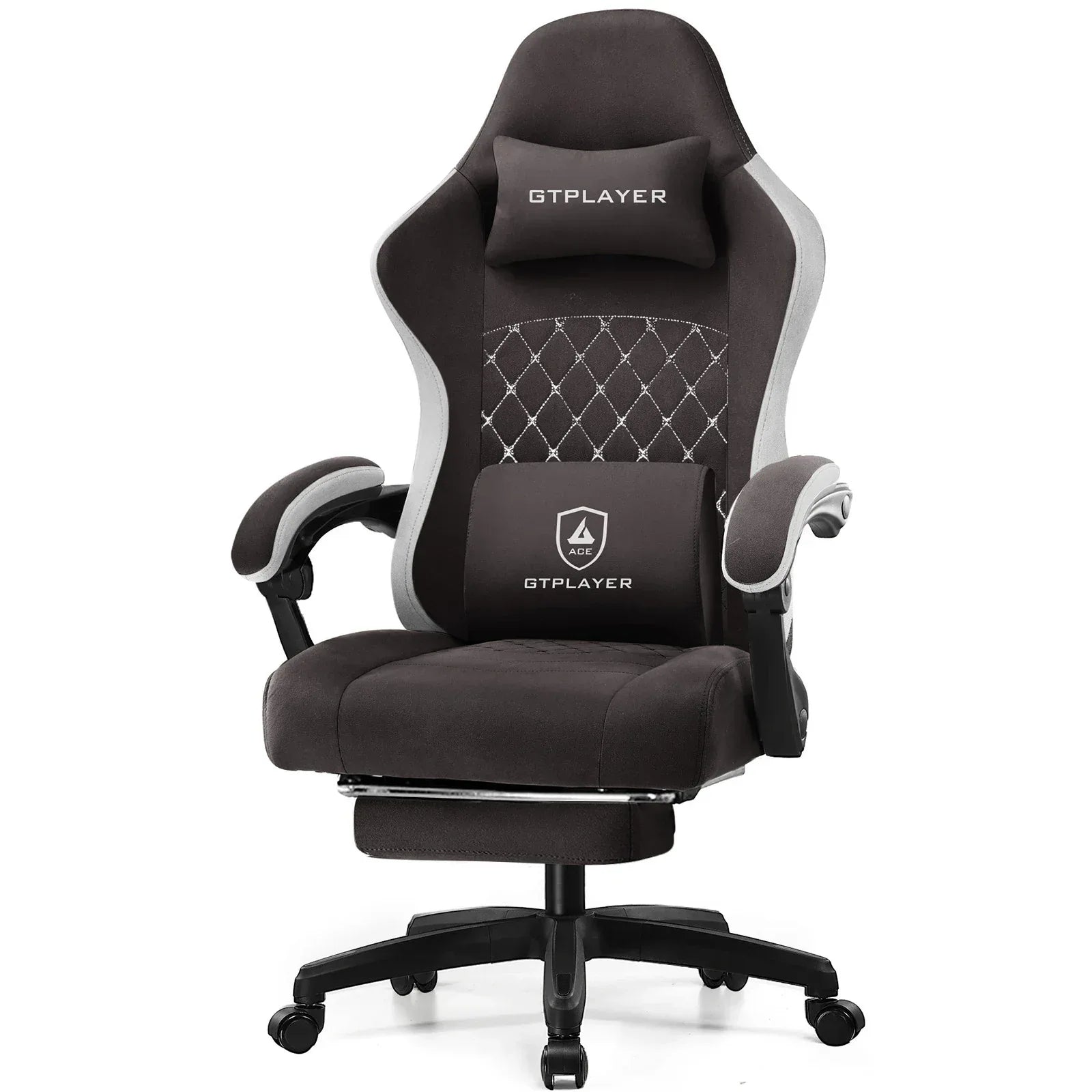 GTPLAYER Gaming Chair – Pocket Spring Cushion, Linkage Armrests & Footrest - TechTastic Treasures